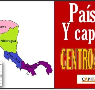 Paises y capitales de Centroamerica