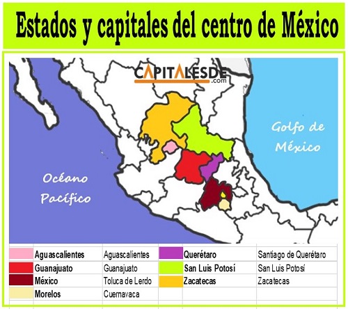 Estados del centro